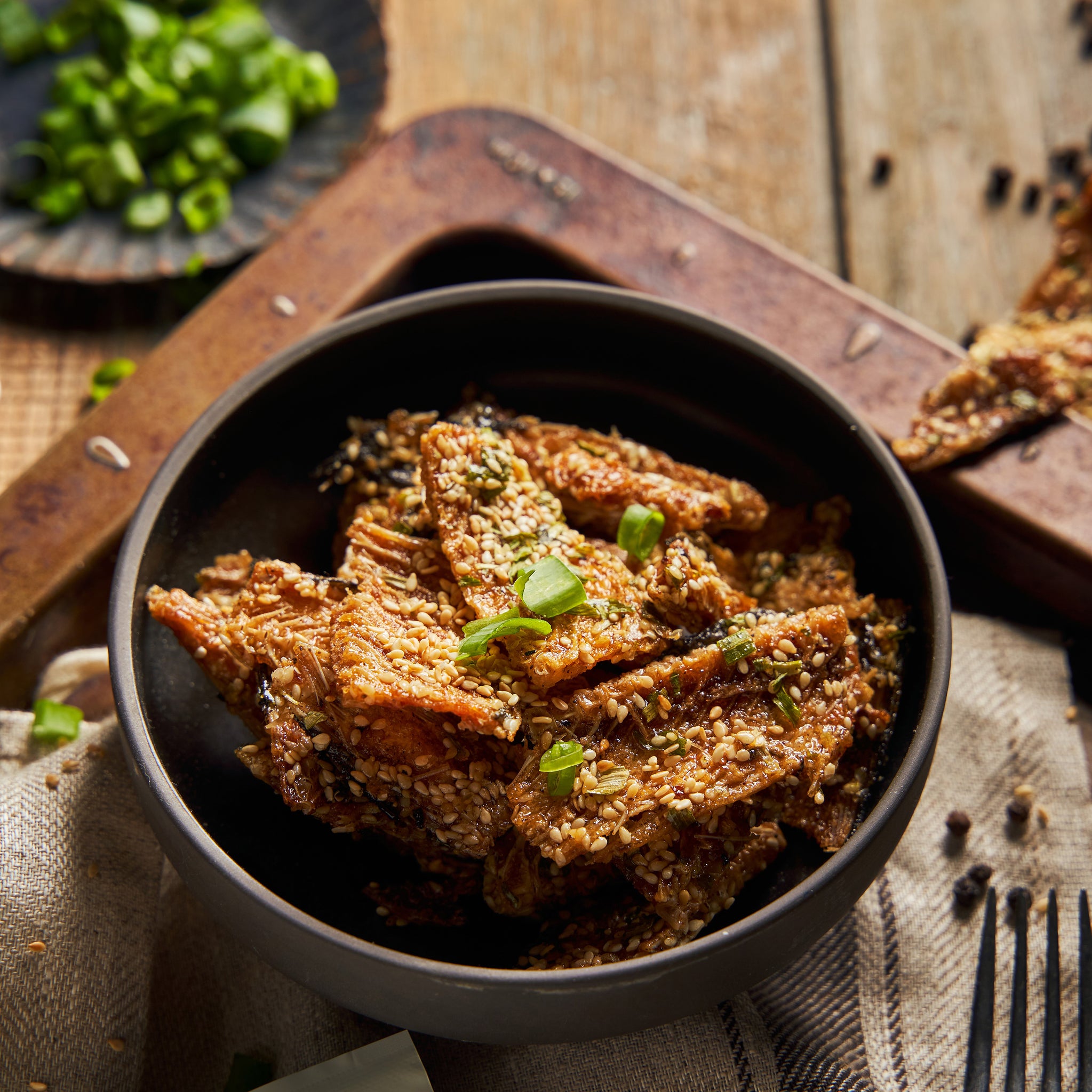 【 鱈魚食材 】酥脆魚骨（青蔥）